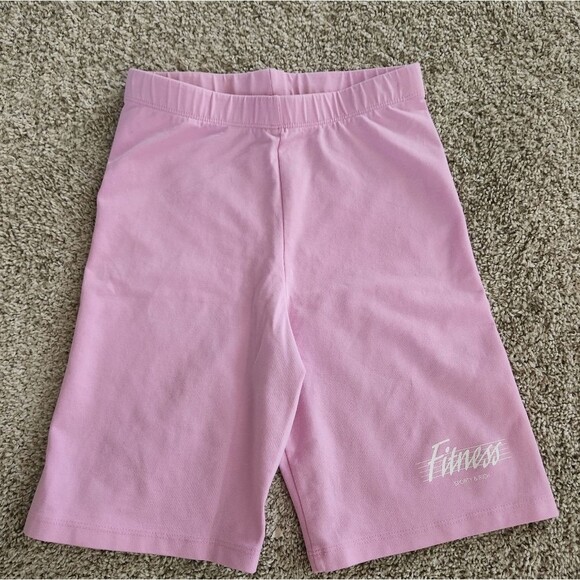 Sporty & Rich slogan-print‎ jersey cycling shorts | Size XS - Picture 2 of 6